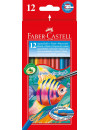 Askar med 12 Faber-Castell...