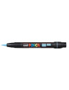 Posca brush marker light blue