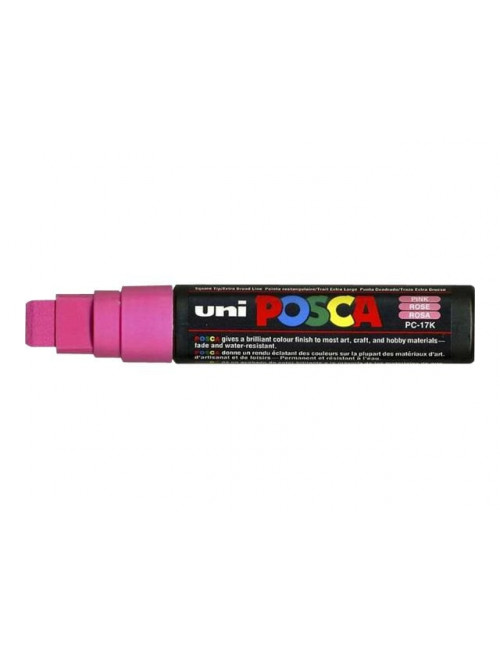 Posca pink marker med...