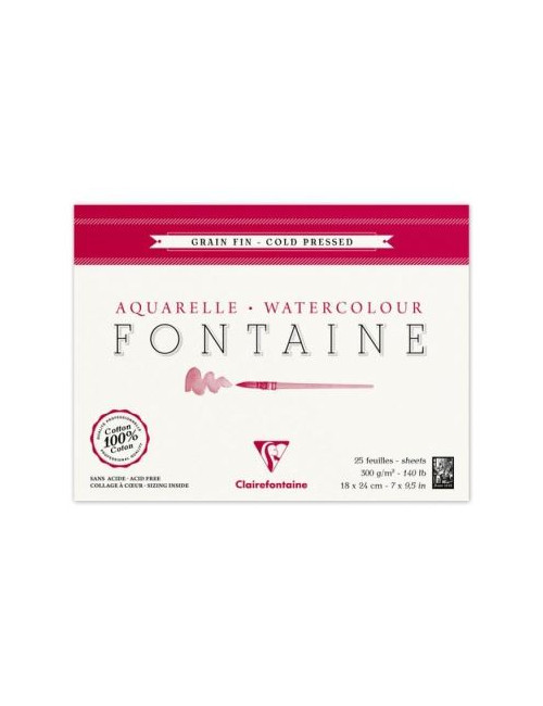 Bloc Fontaine 25f fine...
