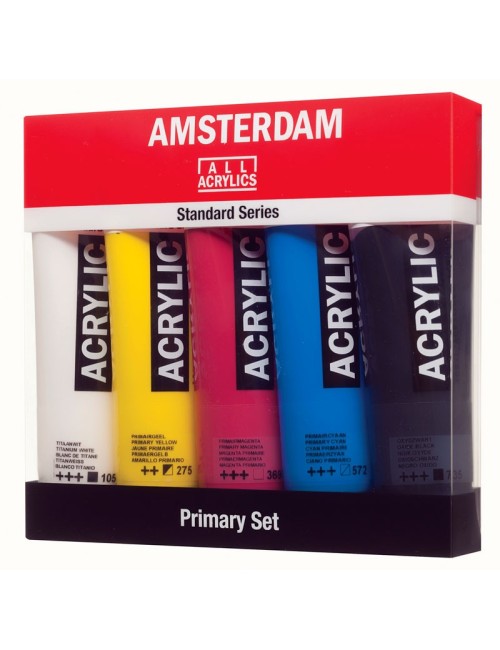 Akrylset Amsterdam 5X120 ml