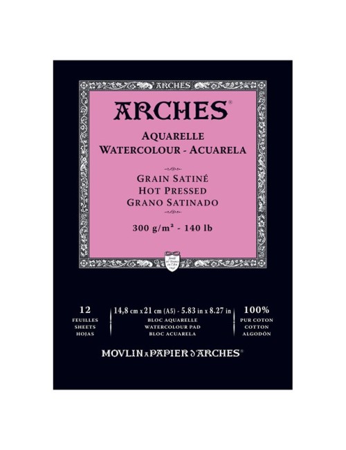 Arches blok Aquarelle grain...