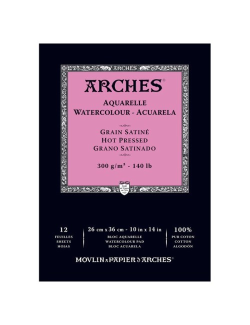 Arches blok Aquarelle grain...