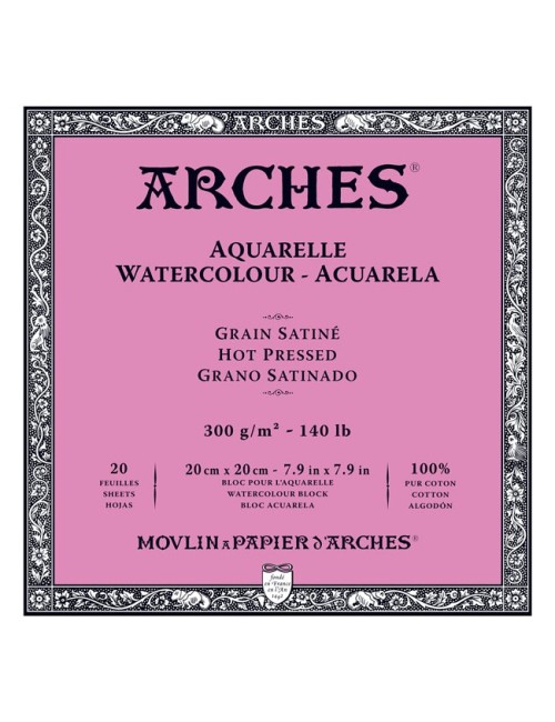 Arches akvarellblock satin...