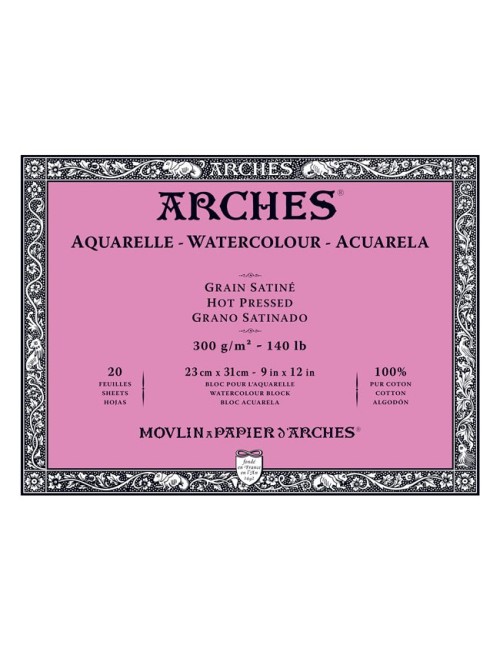 Arches Aquarelle bloc grain...