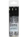 Set of 3 Acrylic Markers...