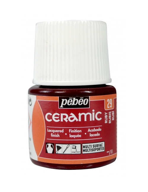 Pebeo Ceramic paint 45 ml...