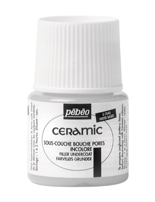 Ceramic pore-filler...